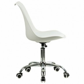 Кресло стул BRABIX "Eames MG-310 CH", хром, пластик белый, экокожа белая, 532923 в Асбесте - asbest.mebel24.online | фото 3