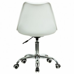 Кресло стул BRABIX "Eames MG-310 CH", хром, пластик белый, ткань серая, 532924 в Асбесте - asbest.mebel24.online | фото 4