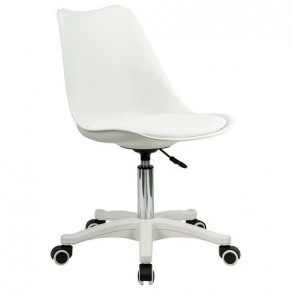 Кресло стул BRABIX "Eames MG-310 PL", пластик белый, экокожа белая, 532926 в Асбесте - asbest.mebel24.online | фото 2