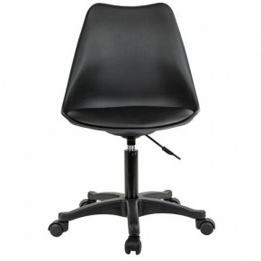 Кресло стул BRABIX "Eames MG-310 PL", пластик черный, экокожа черная, 532927 в Асбесте - asbest.mebel24.online | фото 1