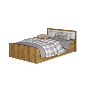 Кровать 1,2 Евро LIGHT КР-06 (крафт/белый) *без основания в Асбесте - asbest.mebel24.online | фото