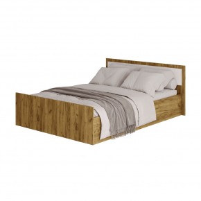 Кровать 1,4 Евро LIGHT КР-11 (крафт/белый) *без основания в Асбесте - asbest.mebel24.online | фото