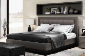 Кровать-5 с подъемным основанием 1400 экокожа Парма Нео в Асбесте - asbest.mebel24.online | фото 5