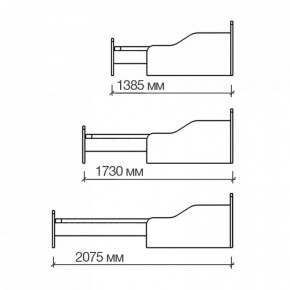 Кровать Бартоло КТД в Асбесте - asbest.mebel24.online | фото 2