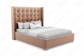 Кровать Брауни Люкс интерьерная +основание (200х200) в Асбесте - asbest.mebel24.online | фото 8
