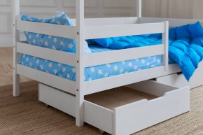 Кровать-домик 80*160 Белый в Асбесте - asbest.mebel24.online | фото 5