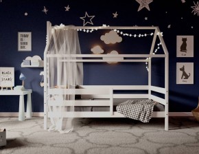 Кровать-домик 80*160 Белый (без ящиков) в Асбесте - asbest.mebel24.online | фото