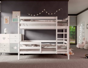 Кровать двухъярусная без крыши 80*190 Белый в Асбесте - asbest.mebel24.online | фото 2