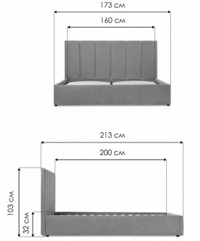 Кровать двуспальная Афродита-3 в Асбесте - asbest.mebel24.online | фото 11