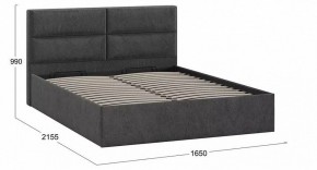 Кровать двуспальная Глосс в Асбесте - asbest.mebel24.online | фото 4