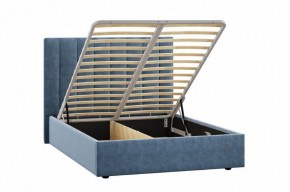 Кровать Ingrid 1400 с основанием и ПМ (Галакси лайт 22) Модель 312 в Асбесте - asbest.mebel24.online | фото 2