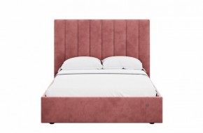 Кровать Ingrid 1400 с основанием и ПМ (Ультра коралл) Модель 312 в Асбесте - asbest.mebel24.online | фото