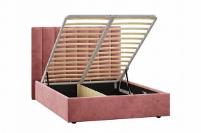 Кровать Ingrid 1400 с основанием и ПМ (Ультра коралл) Модель 312 в Асбесте - asbest.mebel24.online | фото 2