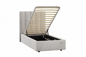 Кровать Ingrid 900 с основанием и ПМ (Ультра Смог) Модель 312 в Асбесте - asbest.mebel24.online | фото 2