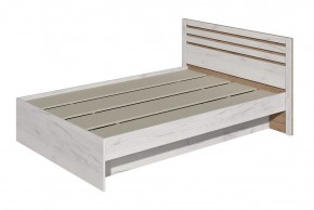 Кровать Лиана 1.4 (Дуб Крафт Белый/Дуб Крафт Золотой) в Асбесте - asbest.mebel24.online | фото