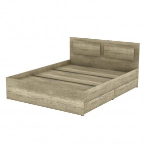 Кровать Ольга L39 (1600) 2 ящика (ДКМ) в Асбесте - asbest.mebel24.online | фото