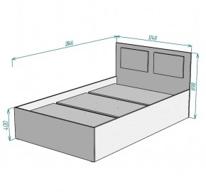 Кровать Ольга L52 (1200) в Асбесте - asbest.mebel24.online | фото 2