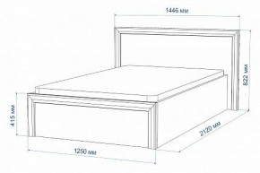 Кровать полутораспальная Нобиле Кр-120 в Асбесте - asbest.mebel24.online | фото 3