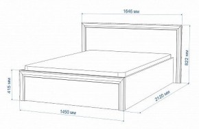 Кровать полутораспальная Нобиле Кр-140 в Асбесте - asbest.mebel24.online | фото 3