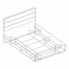 Кровать "Милана" с мягкой спинкой БЕЗ основания 1600х2000 в Асбесте - asbest.mebel24.online | фото 4