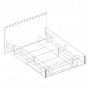 НАОМИ Кровать БЕЗ основания 1400х2000 в Асбесте - asbest.mebel24.online | фото 4