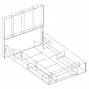 Кровать "Сандра" БЕЗ основания 1200х2000 в Асбесте - asbest.mebel24.online | фото 4