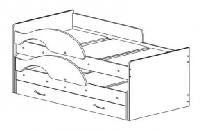 Кровать выкатная Радуга (Матрешка) 800*1600/1650 на щитах в Асбесте - asbest.mebel24.online | фото 2