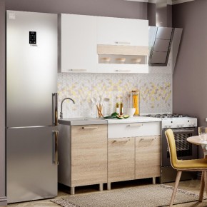 Кухня Айсбери 1.2 м (Белый/Дуб Сонома) в Асбесте - asbest.mebel24.online | фото