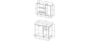 Кухонный гарнитур Антик 1000 (Стол. 38мм) в Асбесте - asbest.mebel24.online | фото 3