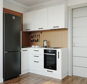 Кухонный гарнитур Белый Глянец 1000*1800 (Стол. 38мм) в Асбесте - asbest.mebel24.online | фото