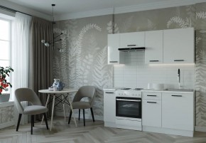 Кухонный гарнитур Белый Глянец 1800 (Стол. 38мм) в Асбесте - asbest.mebel24.online | фото 1