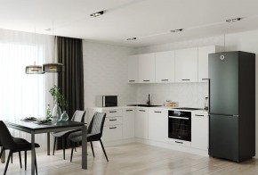 Кухонный гарнитур Белый Глянец 2600*1600 (Стол. 26мм) в Асбесте - asbest.mebel24.online | фото