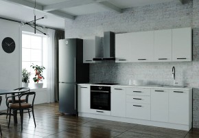 Кухонный гарнитур Белый Глянец 2800 (Стол. 26мм) в Асбесте - asbest.mebel24.online | фото