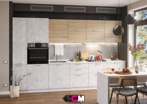 Кухонный гарнитур Бетоны в Асбесте - asbest.mebel24.online | фото 3