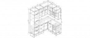 Кухонный гарнитур Демо 2200*1700 (Стол. 38мм) в Асбесте - asbest.mebel24.online | фото 2
