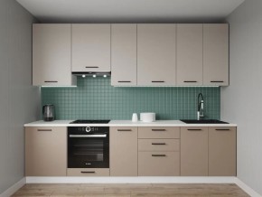 Кухонный гарнитур Каппучино 3000 h950 (Стол. 38мм) в Асбесте - asbest.mebel24.online | фото