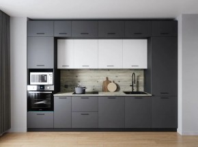 Кухонный гарнитур Меренга 3400 (Стол. 26мм) в Асбесте - asbest.mebel24.online | фото