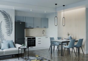 Кухонный гарнитур Ниагара 2550 (Стол. 38мм) в Асбесте - asbest.mebel24.online | фото 1
