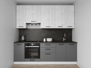 Кухонный гарнитур Санторини 2400 h950 (Стол. 26мм) в Асбесте - asbest.mebel24.online | фото 1
