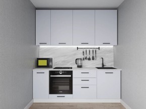 Кухонный гарнитур Смоки 2200 h950 (Стол. 38 мм) в Асбесте - asbest.mebel24.online | фото 1