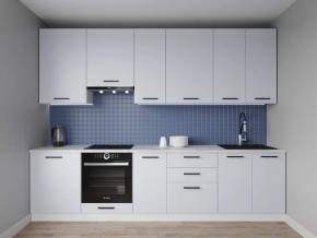Кухонный гарнитур Смоки 2400 h950 (Стол. 38 мм) в Асбесте - asbest.mebel24.online | фото 1