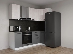 Кухонный гарнитур угловой Санторини 2200*1000 (Стол. 38мм) в Асбесте - asbest.mebel24.online | фото