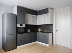 Кухонный гарнитур угловой Санторини 2200*1700 (Стол. 38мм) в Асбесте - asbest.mebel24.online | фото