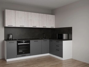Кухонный гарнитур угловой Санторини 2600*1600 (Стол. 38мм) в Асбесте - asbest.mebel24.online | фото