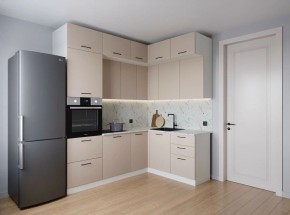 Кухонный гарнитур угловой Шампань 2200*1700 (Стол. 38мм) в Асбесте - asbest.mebel24.online | фото