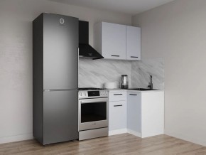 Кухонный гарнитур угловой Смоки 1000*1000 (Стол. 38 мм) в Асбесте - asbest.mebel24.online | фото 1