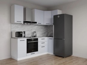 Кухонный гарнитур угловой Смоки 2200*1000 (Стол. 26мм) в Асбесте - asbest.mebel24.online | фото