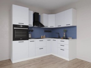 Кухонный гарнитур угловой Смоки 2400*1600 (Стол. 38мм) в Асбесте - asbest.mebel24.online | фото