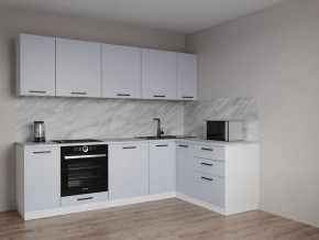 Кухонный гарнитур угловой Смоки 2600*1600 (Стол. 38 мм) в Асбесте - asbest.mebel24.online | фото 1