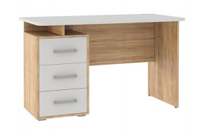 ЛАЙТ 2 Стол компьютерный (1200)  дуб сонома/белый в Асбесте - asbest.mebel24.online | фото